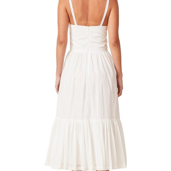 BNWT BEC & BRIDGE IVORY PUKA SHELL MIDI DRESS - SIZE 10 AU/6 US (RRP $300) - Picture 4 of 4